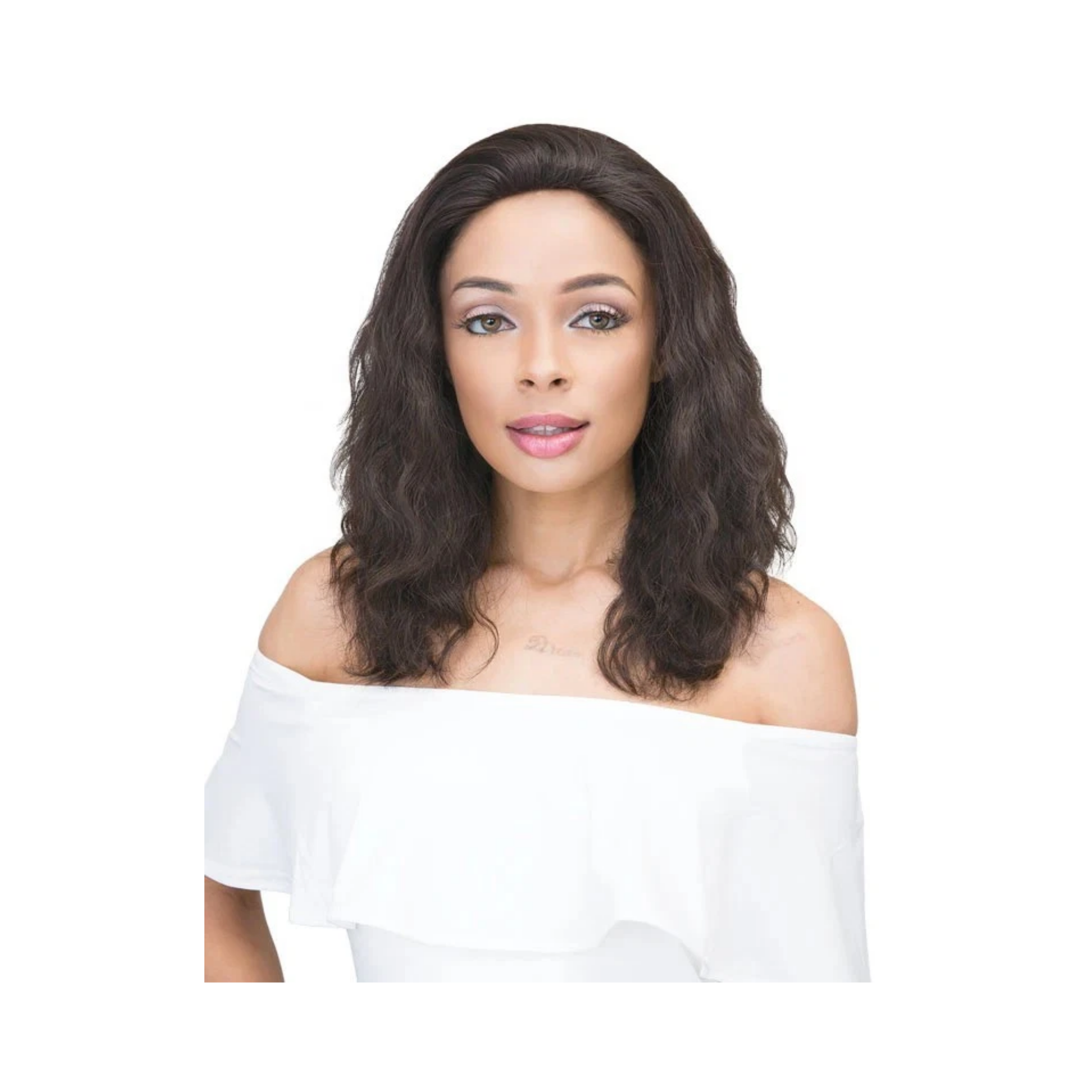 Janet Collection 100% Natural Virgin Remy Human Hair 360 Lace Wig 14