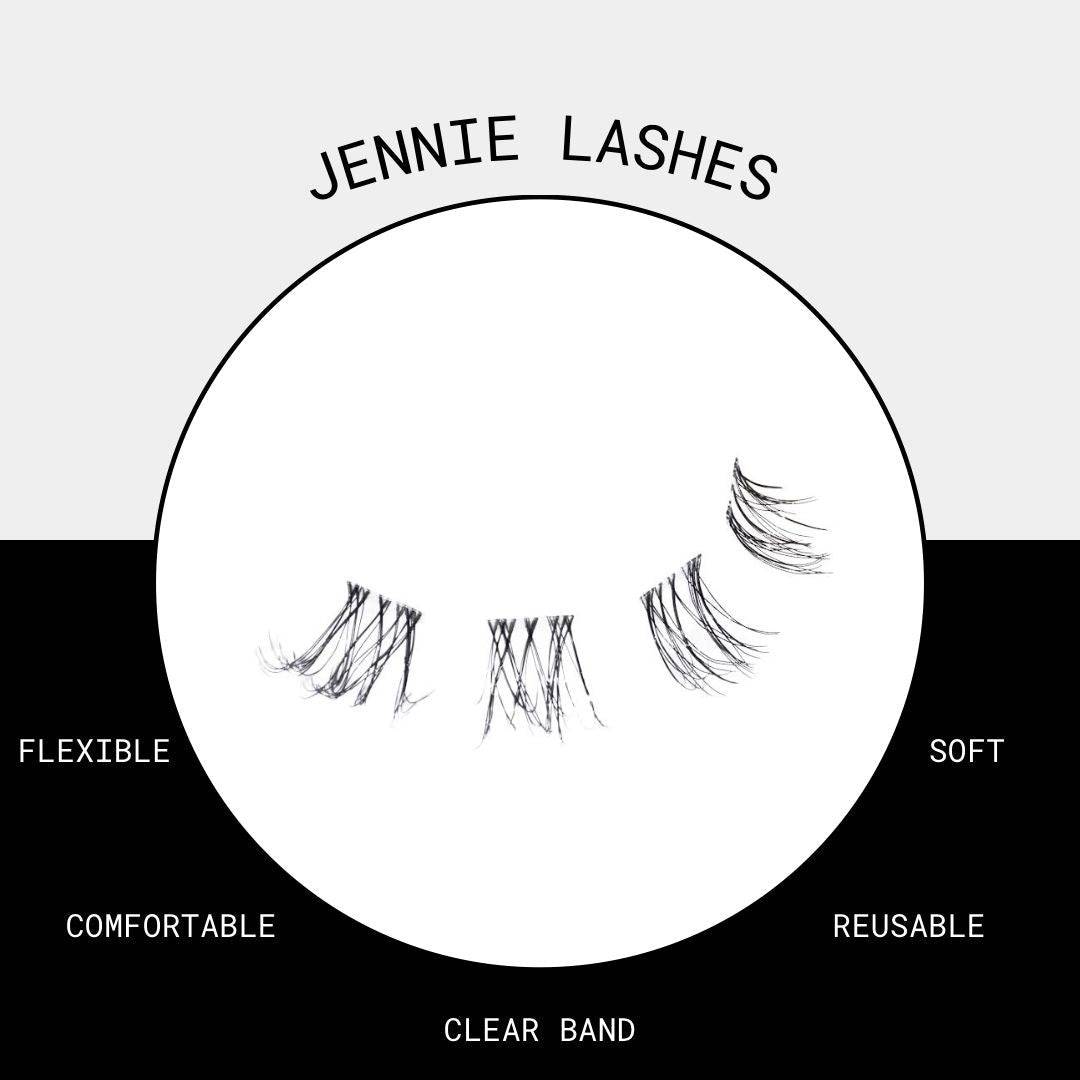 JENNIE | DIY FALSE EYELASHES