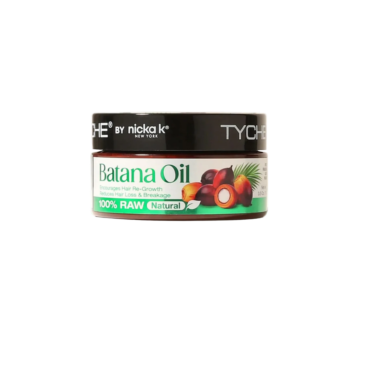 Batana hair grease 3.5 oz enriched with batana oil for moisturizing dry hair and scalp.