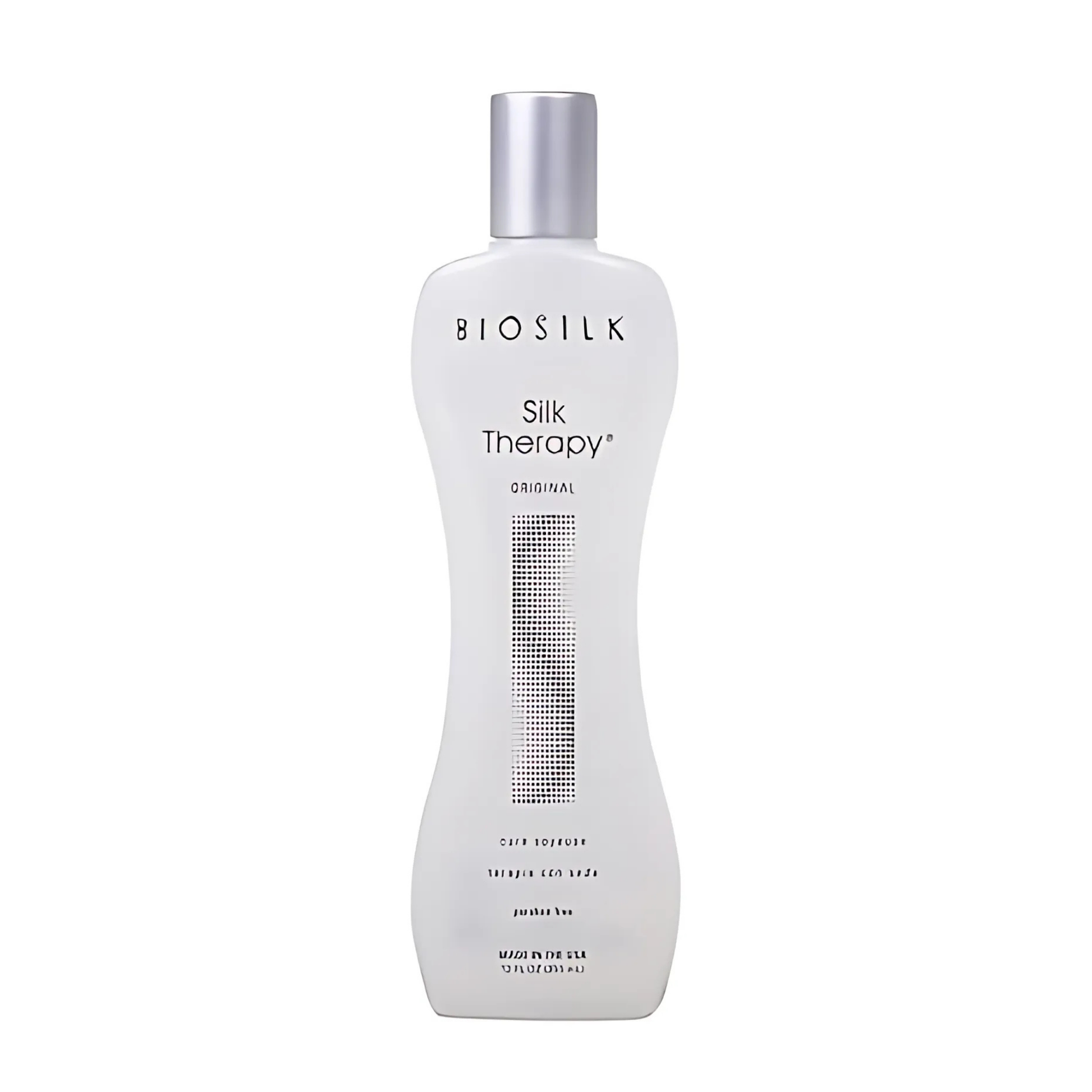 BioSilk Silk Therapy bottle on a white background