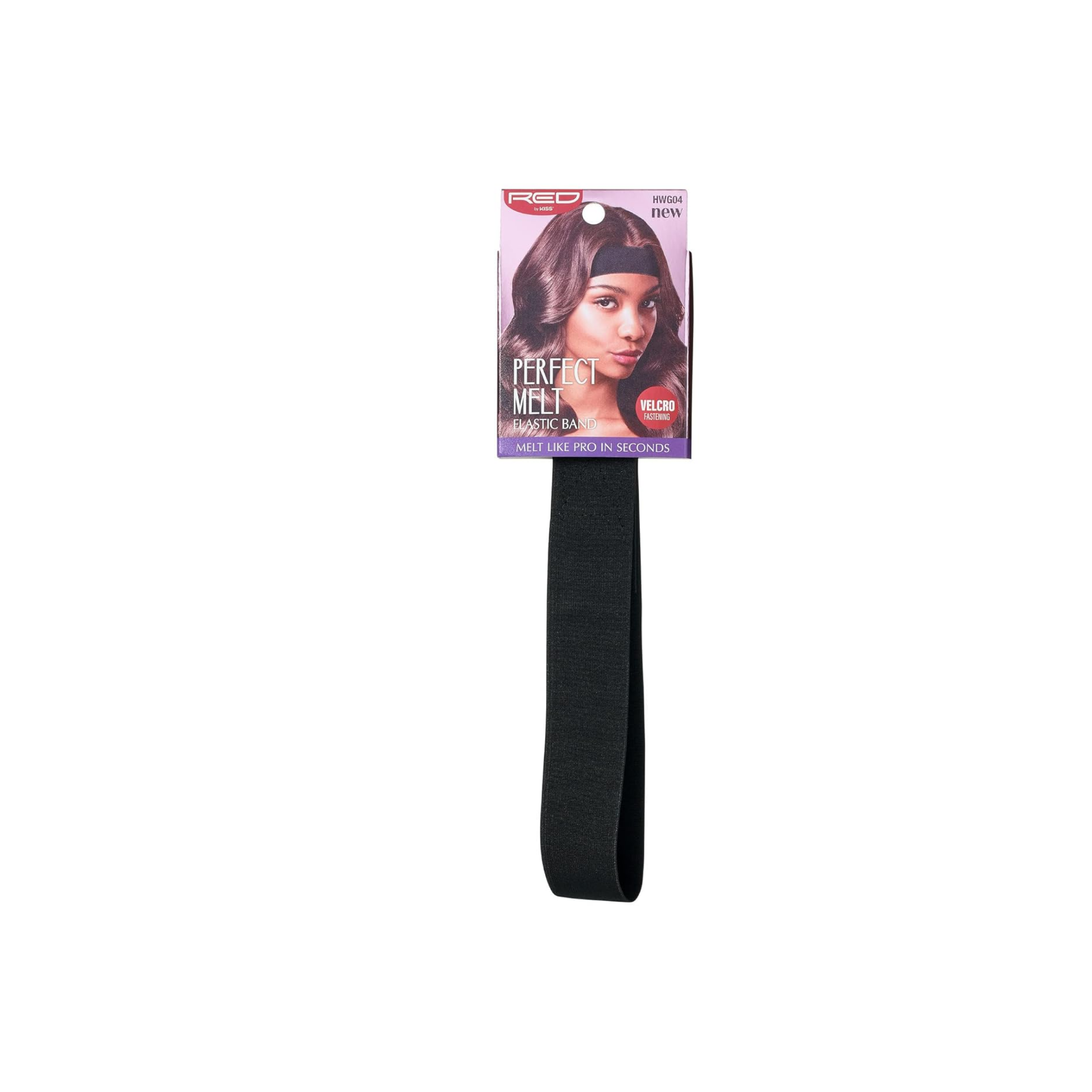 Black elastic lace melt wig band non-slip adjustable for wig install