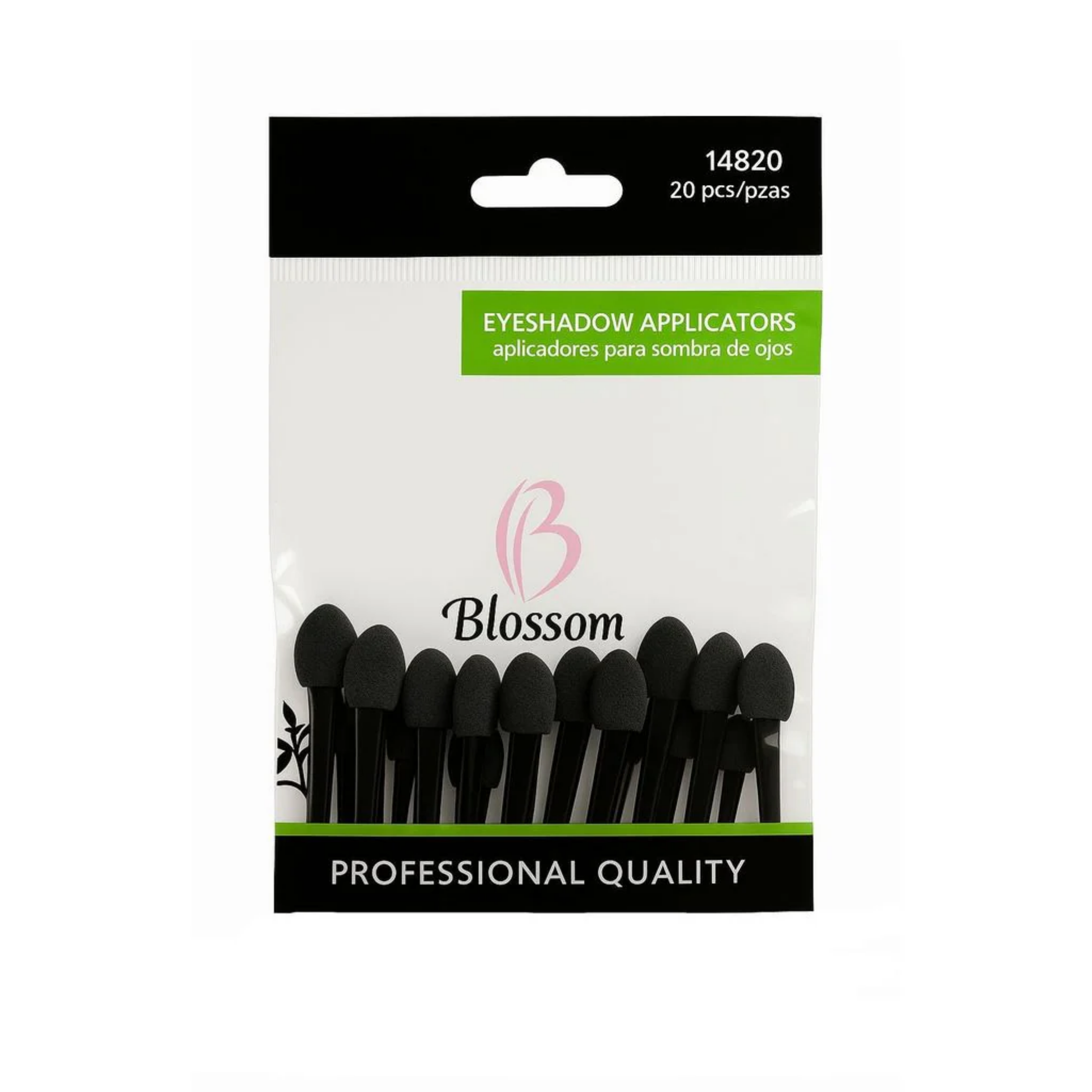 Blossom professional eyeshadow applicators disposable sponge tips