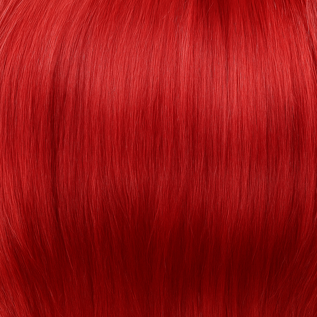 10-inch Boho box braid crochet hair in Hot Red – pre-looped lightweight braids for easy installation