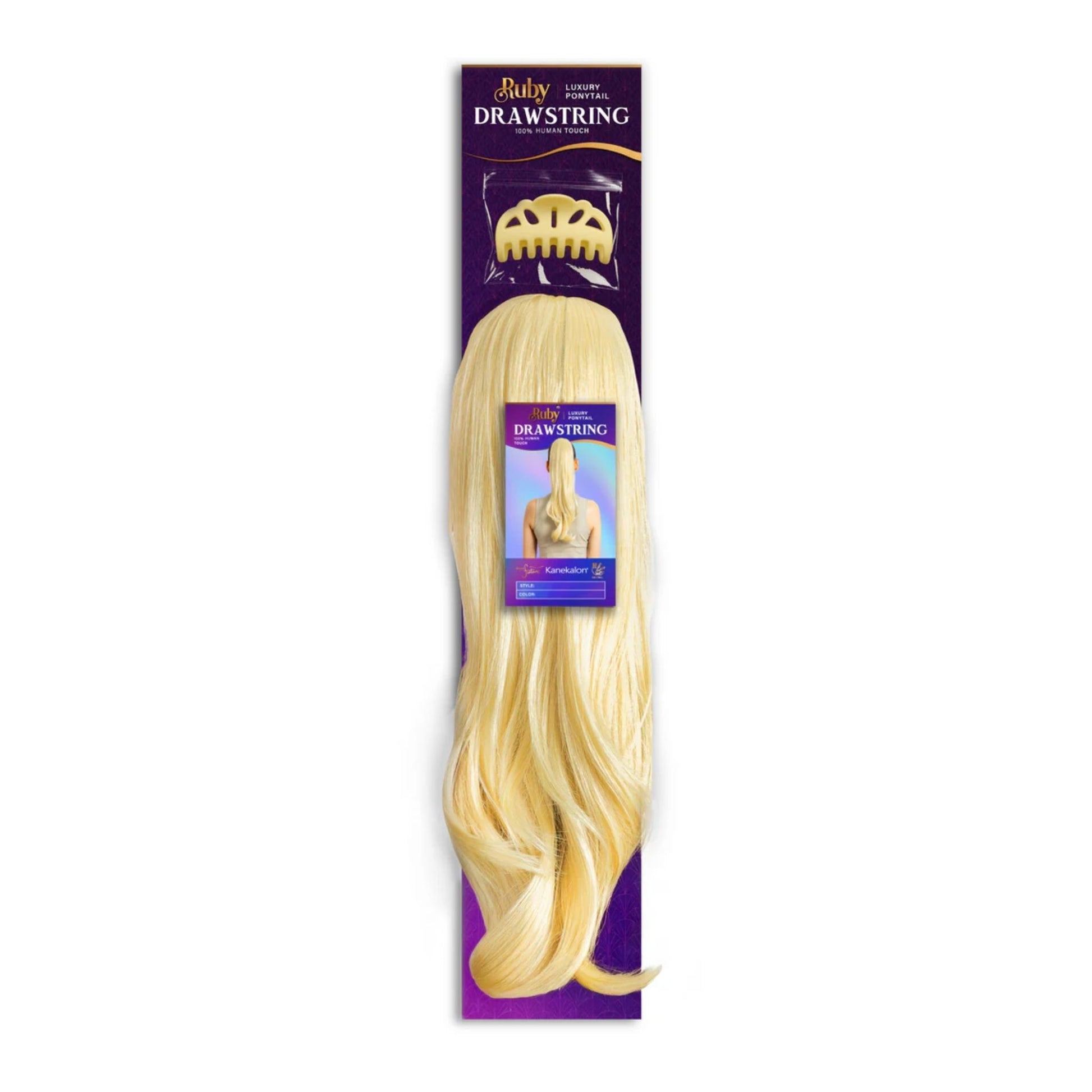 Cami 19" Luxury Drawstring Ponytail