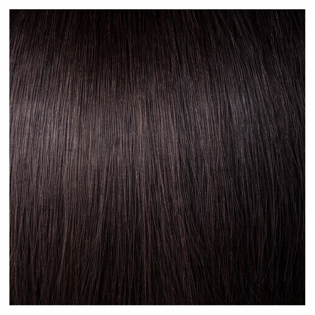 Color 1B clip-in human hair extensions 18 inch straight off-black