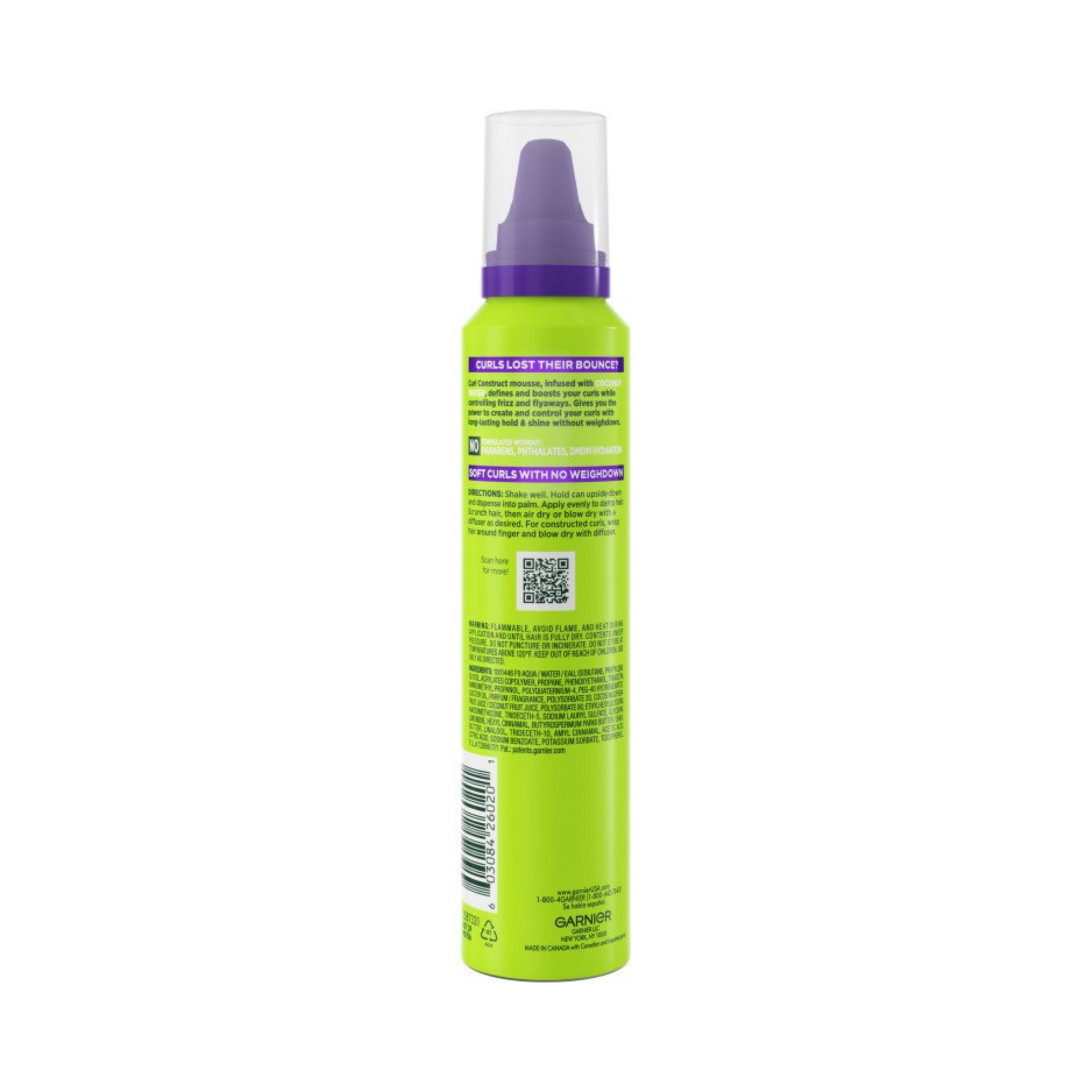 Curl-defining mousse with extra-strong hold and frizz control, 6.8 oz.