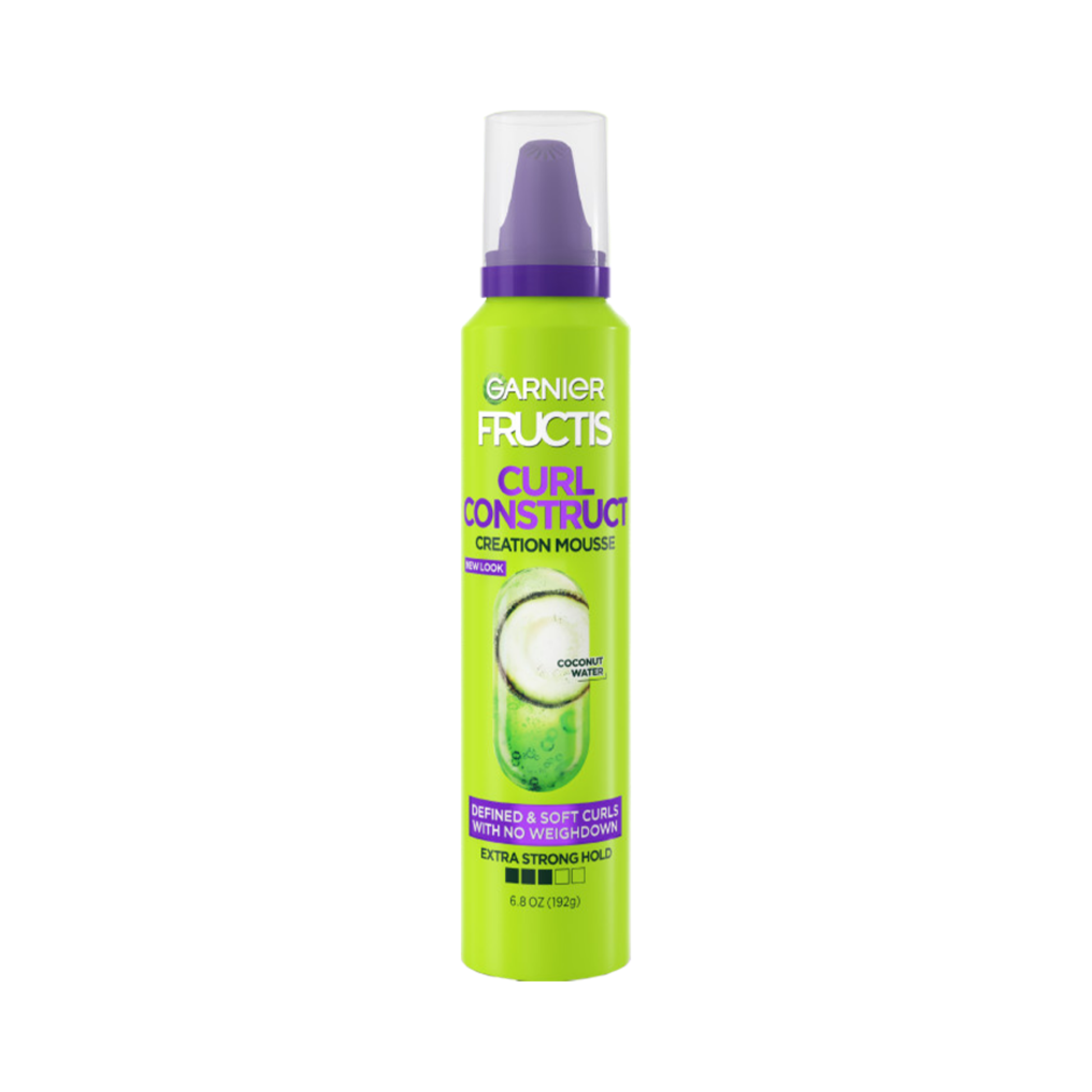 Curl-defining mousse with extra-strong hold and frizz control, 6.8 oz.