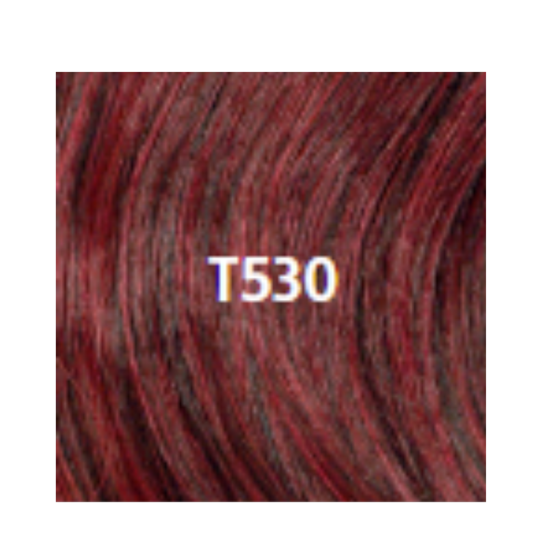 Deep curl crochet hair pack in T530 burgundy blend