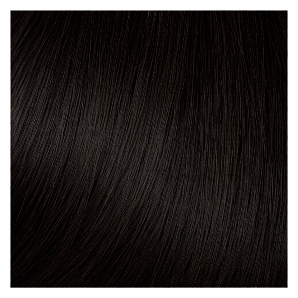 Deep part HD lace front wavy human hair wig in natural black color with realistic finish
