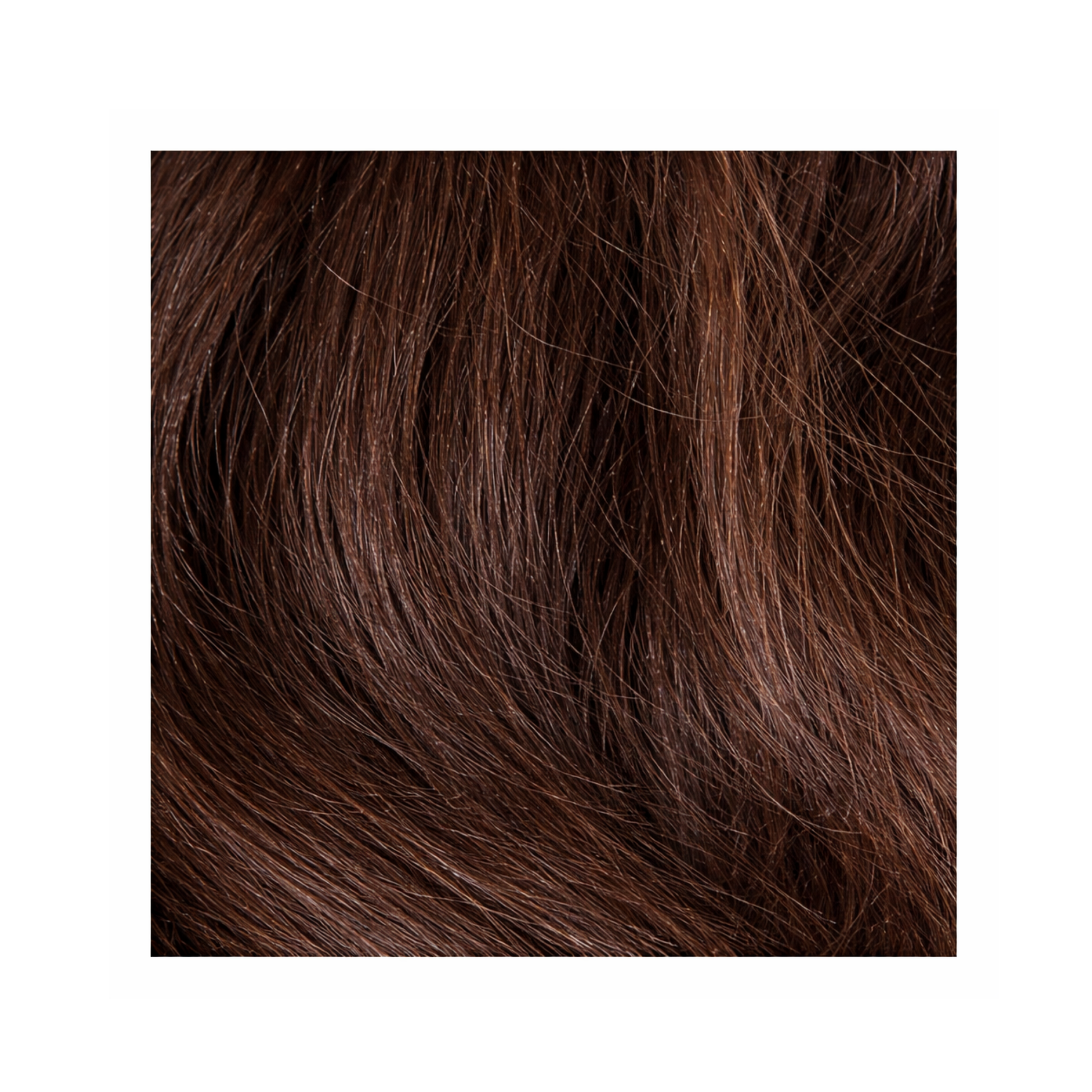 Color 4 deep wavy bulk human hair 18 inch for braiding and natural volume