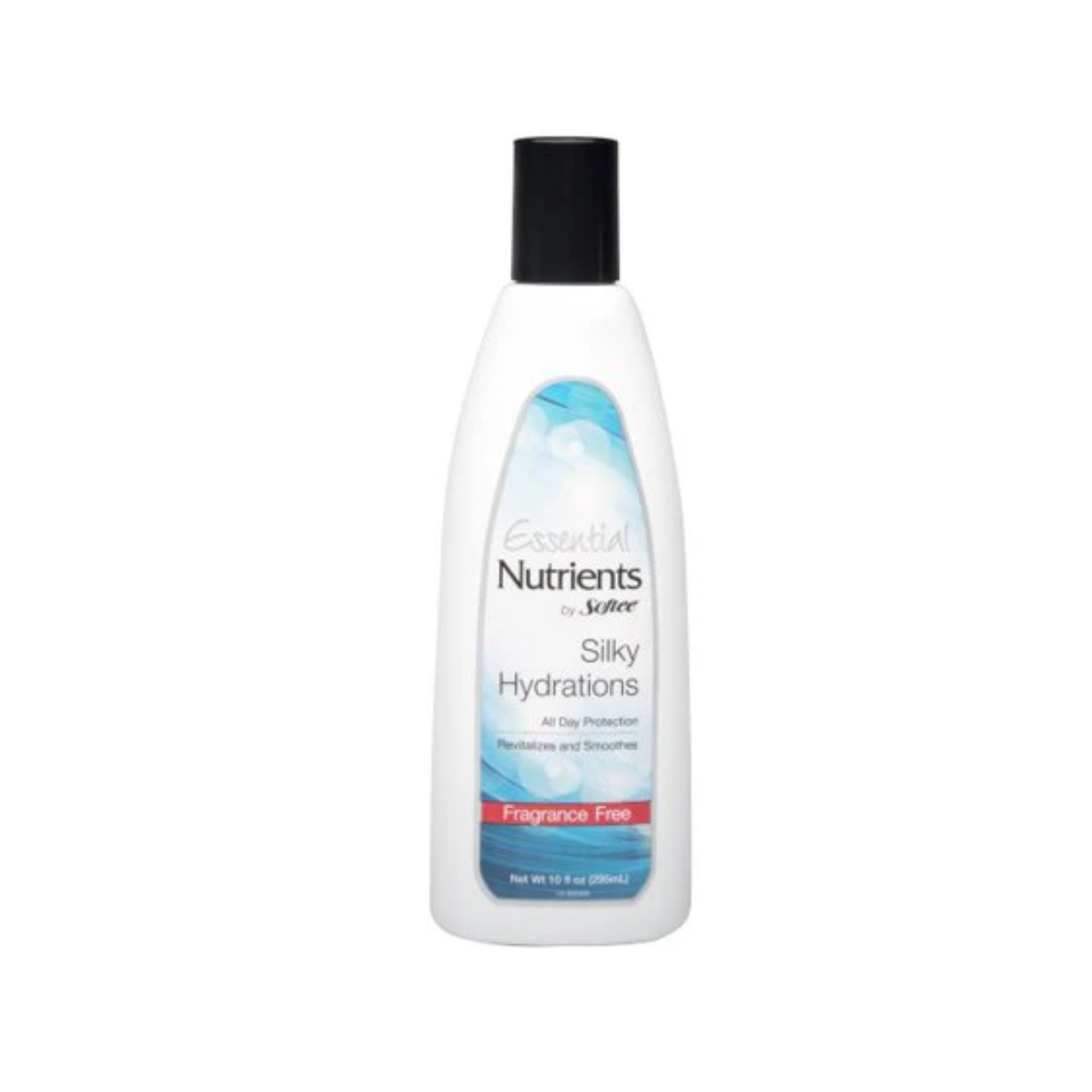 Fragrance-free intensive moisturizing body lotion, 10 oz bottle.