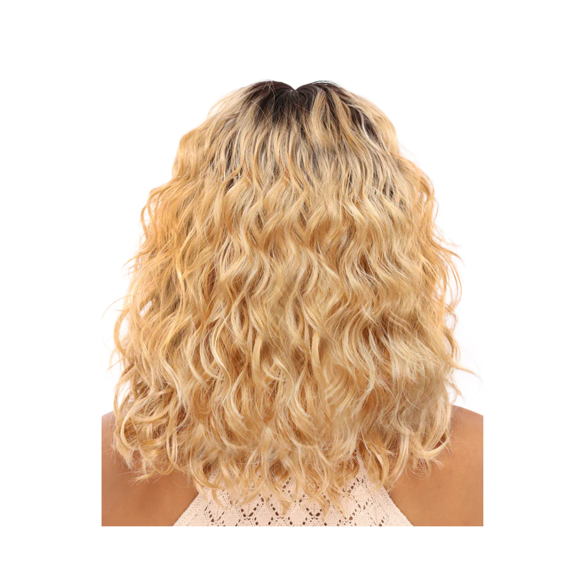 HD lace front wavy wig with deep i-part, pre-plucked hairline, and natural baby hairs for a realistic, heat-safe finish.