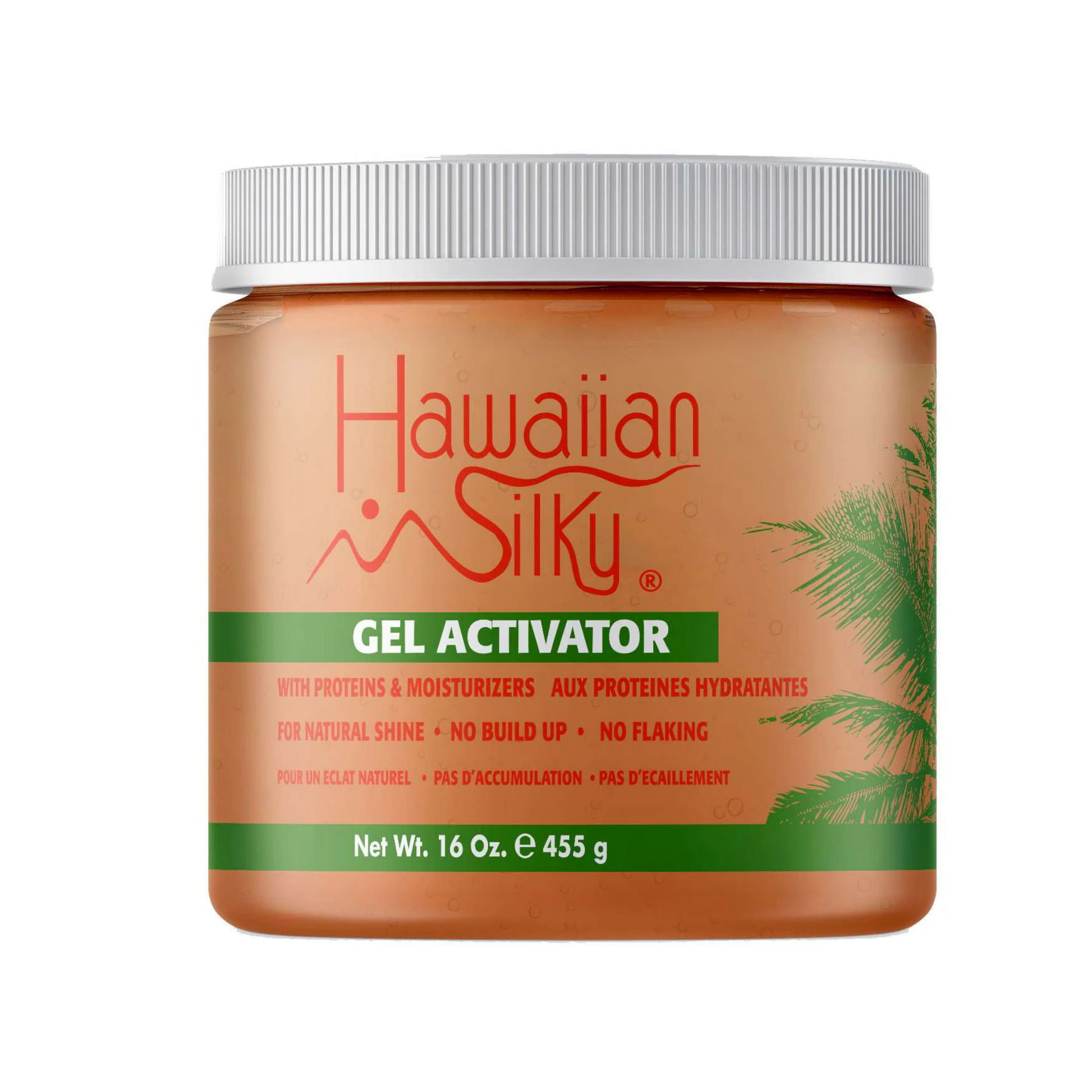  16oz curl activator gel for soft, defined curls with hydration and no flaking.