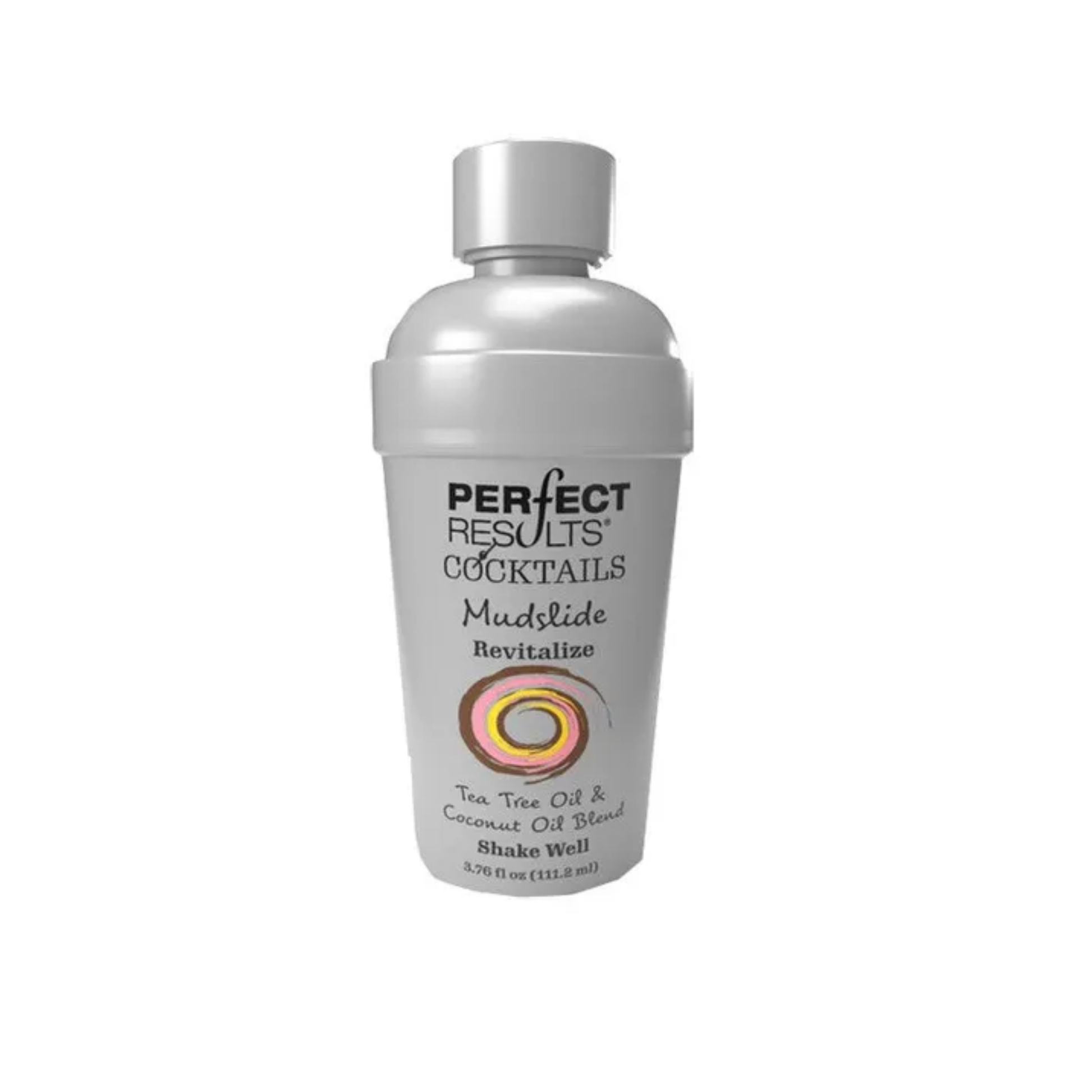 A bottle of revitalizing hair and skin oil blend.