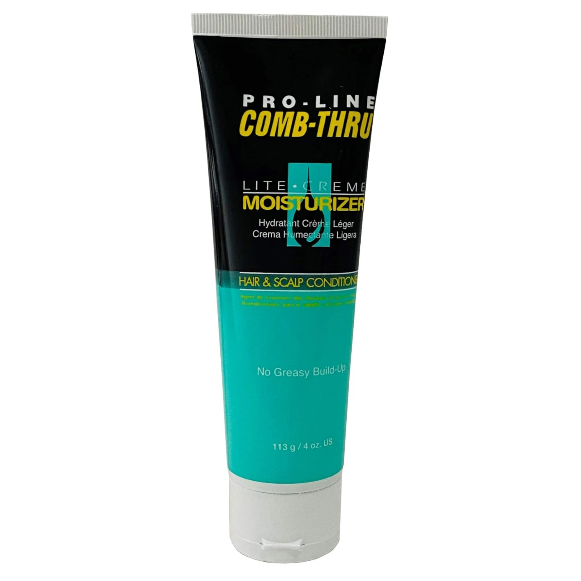 Tube of Pro-Line Hair & Scalp Conditioner 4 oz on a white background