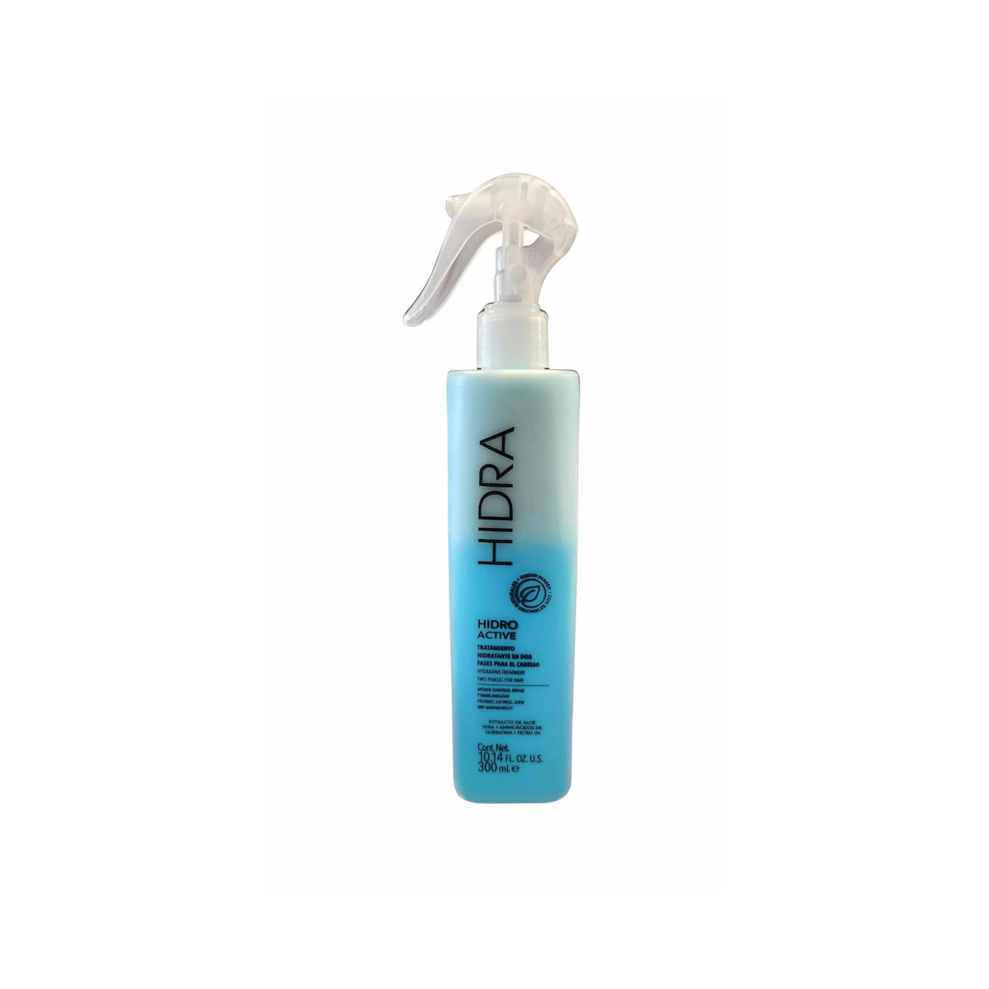 A hydrating two-phase hair treatment in a bottle that softens, detangles, and adds shine 