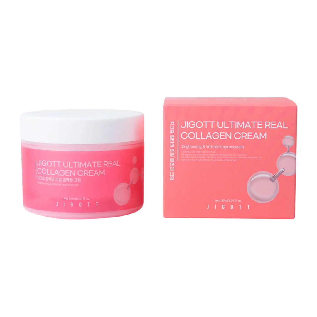 Ultimate real collagen face cream 150ml for deep moisturizing, nourishing, and improving skin tone for normal skin