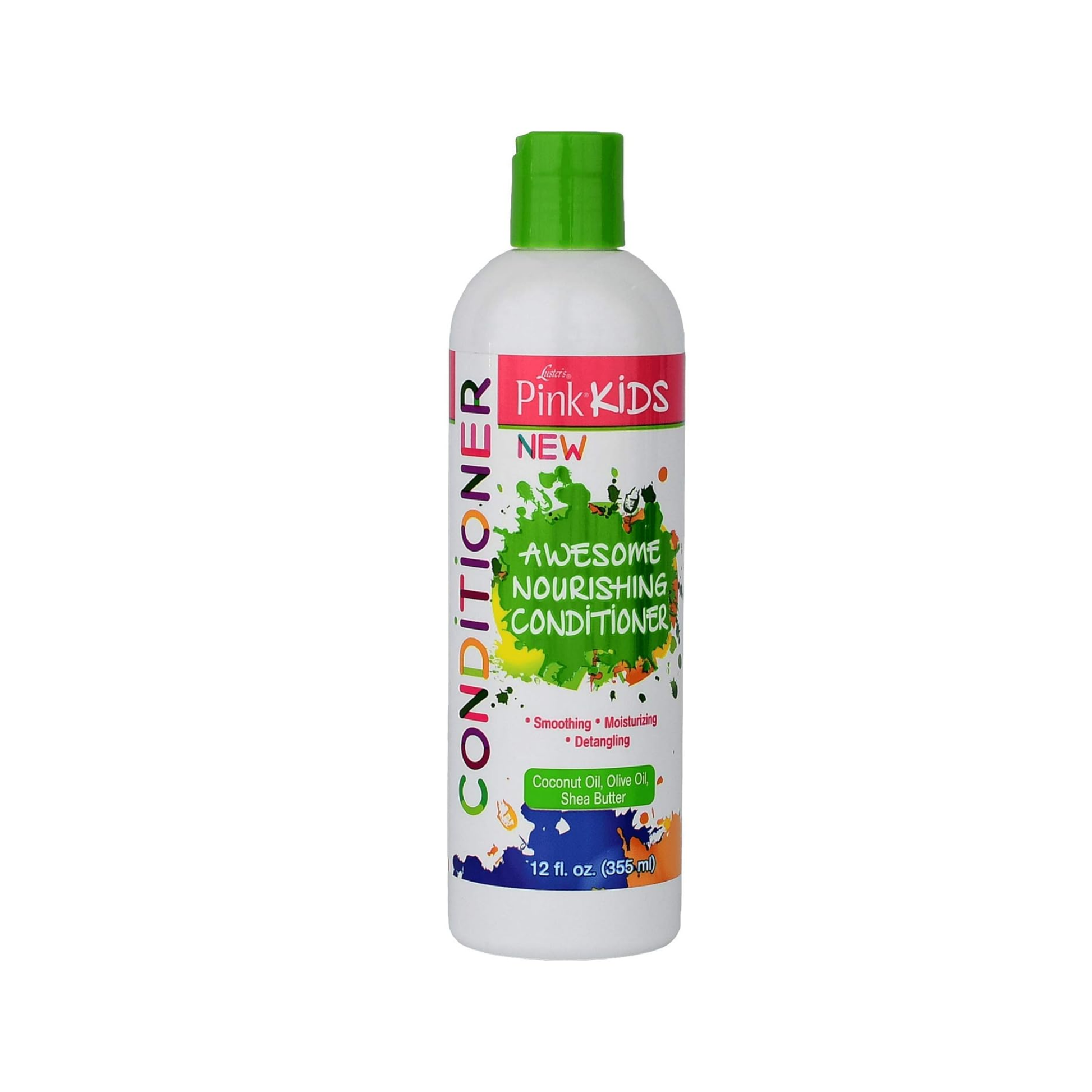 Kids nourishing conditioner bottle with coconut olive oil and shea butter 12oz