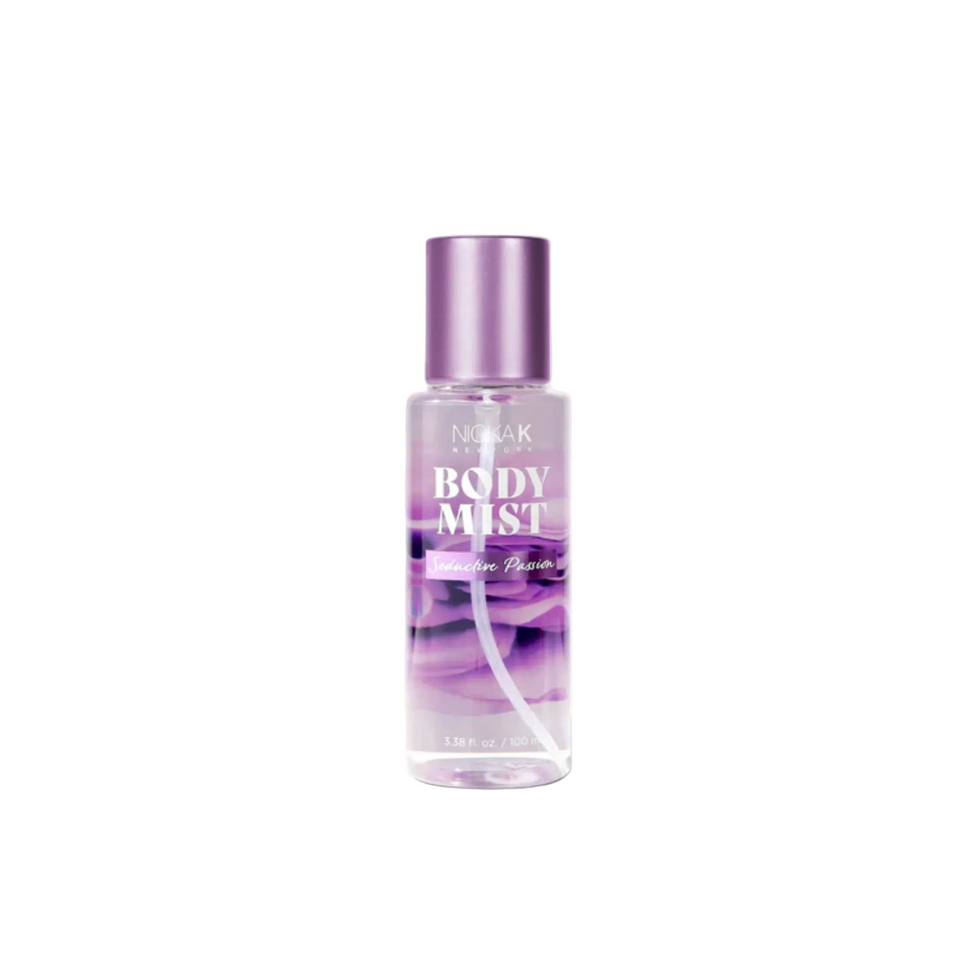 Seductive Passion fragrance long-lasting body mist spray.