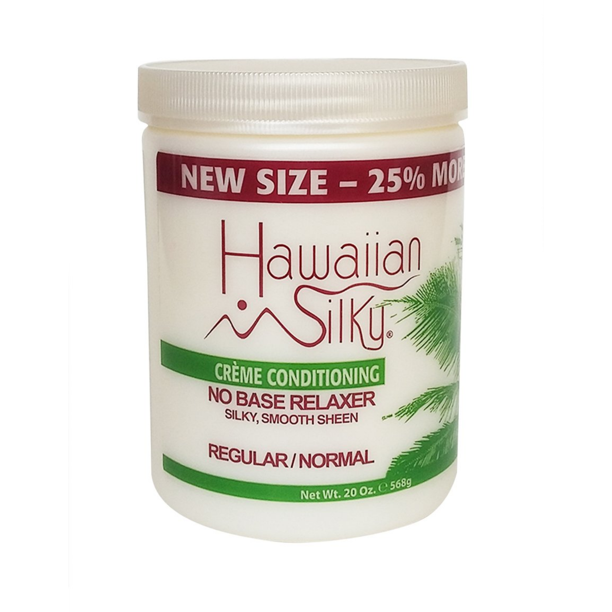 Crème Conditioning No-Base Relaxer jar, regular strength, front label