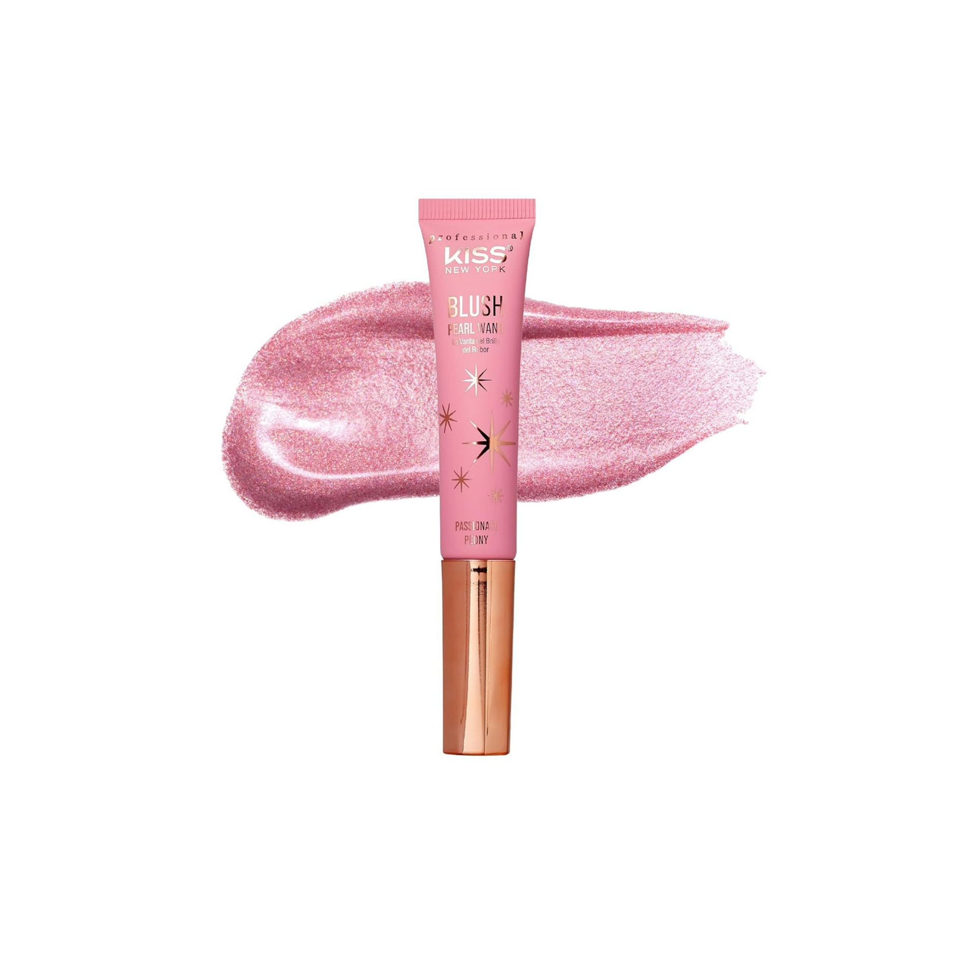 Pearl liquid blush wand passionate peony shade for radiant cheek glow
