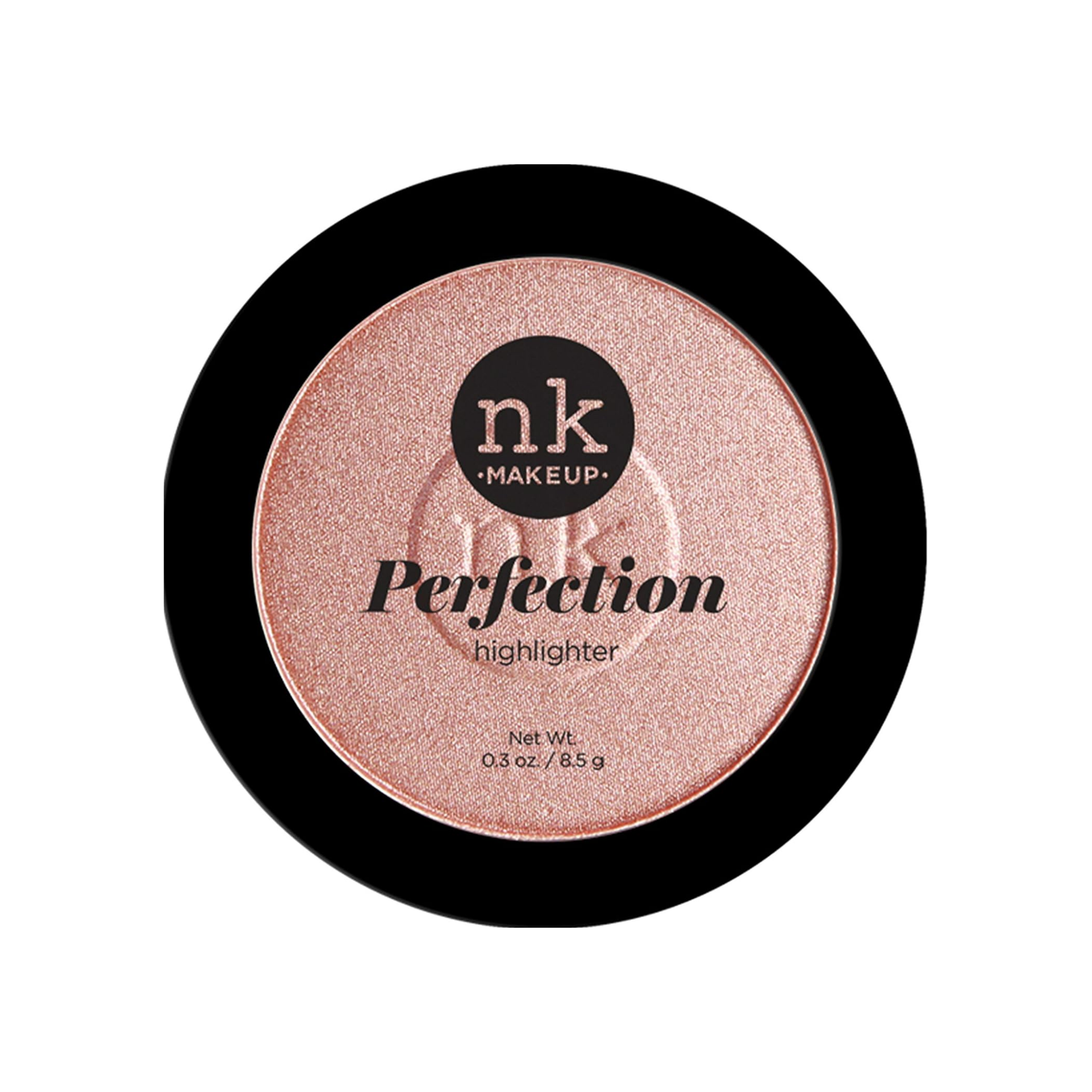 Cleopatra pressed powder highlighter with champagne gold shimmer for luminous skin