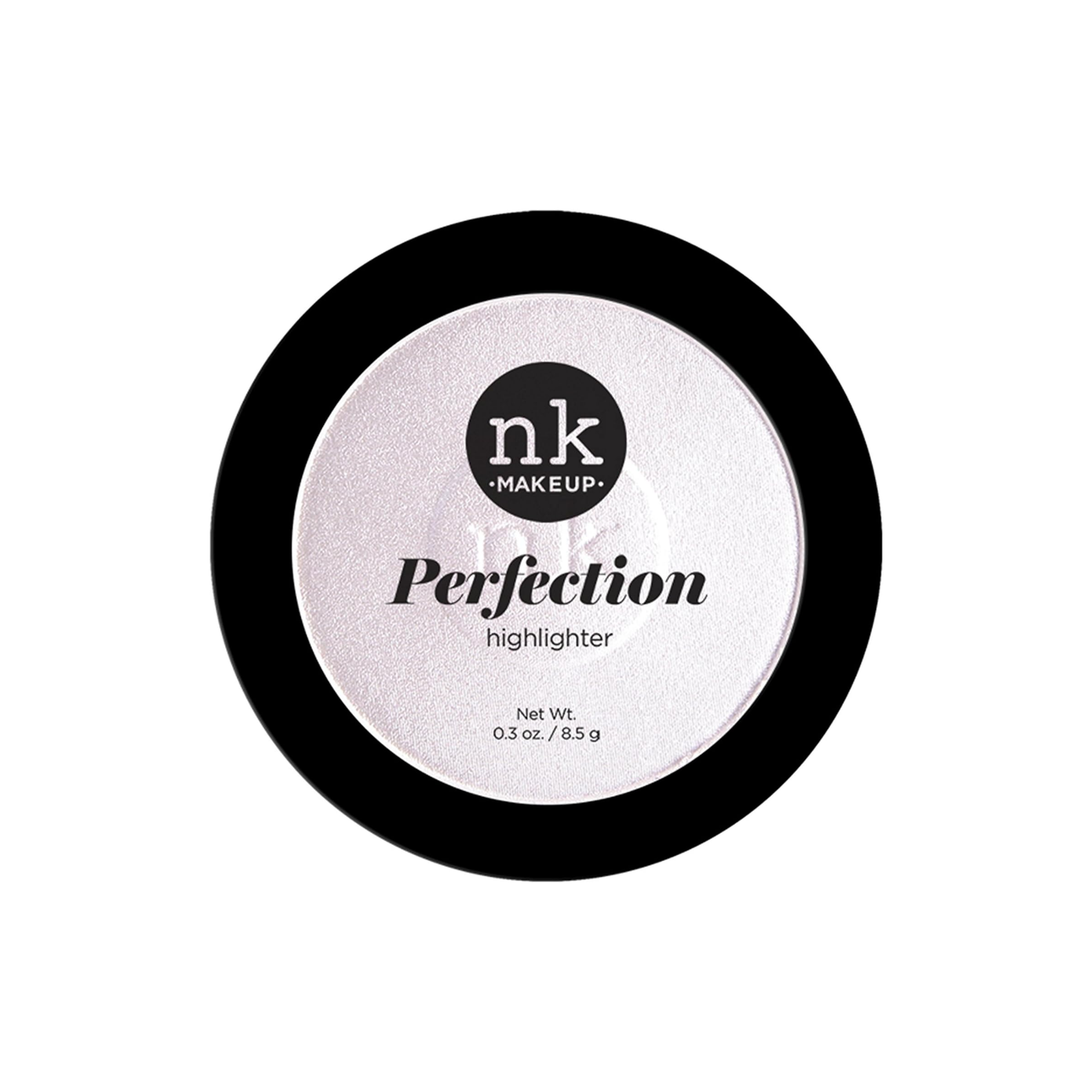 Misty Rose pressed powder highlighter with soft pink shimmer for luminous glow