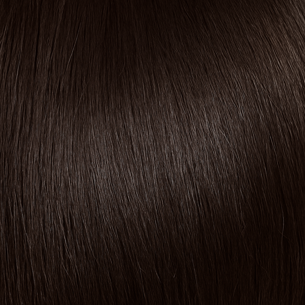 Remy human hair yaki straight extensions 12 inch in color 2 for natural dark brown blending
