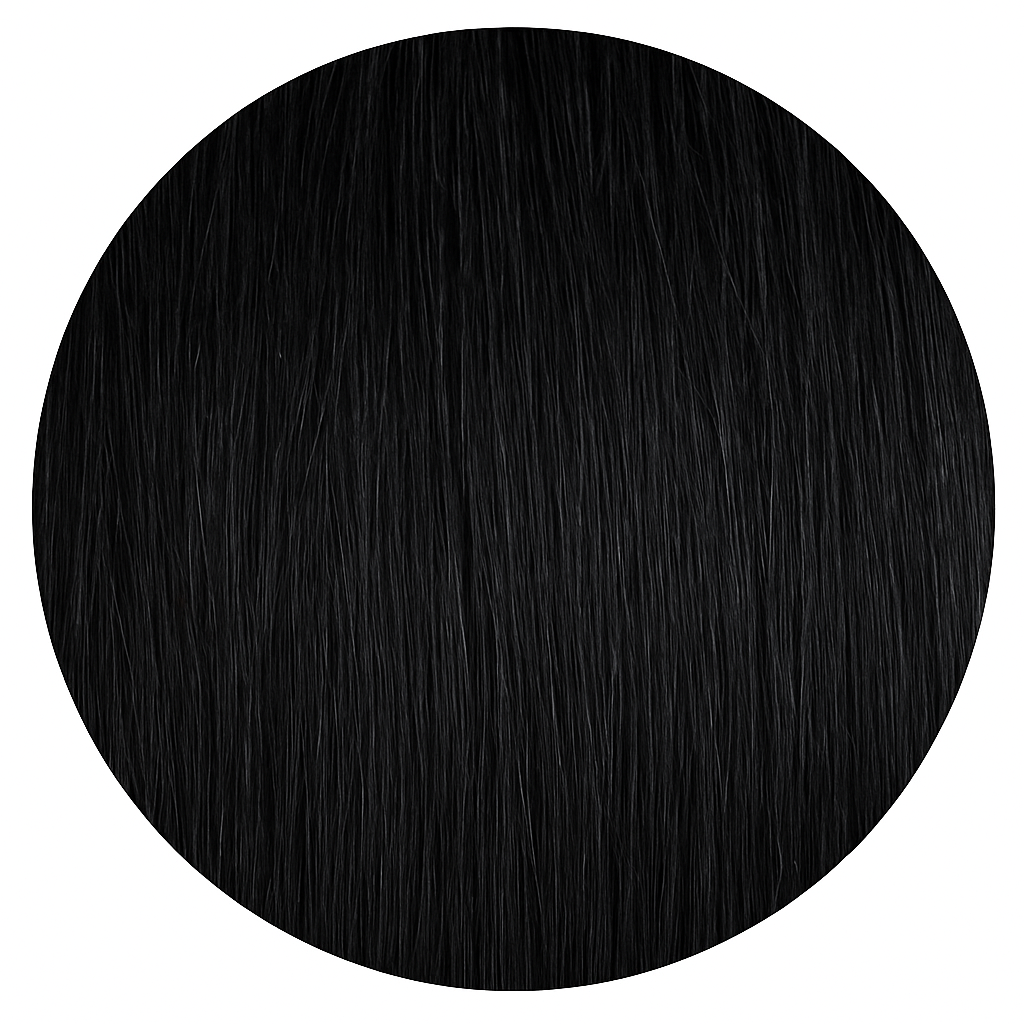 Natural-looking Cuban dance twist braid in color 1 (jet black)