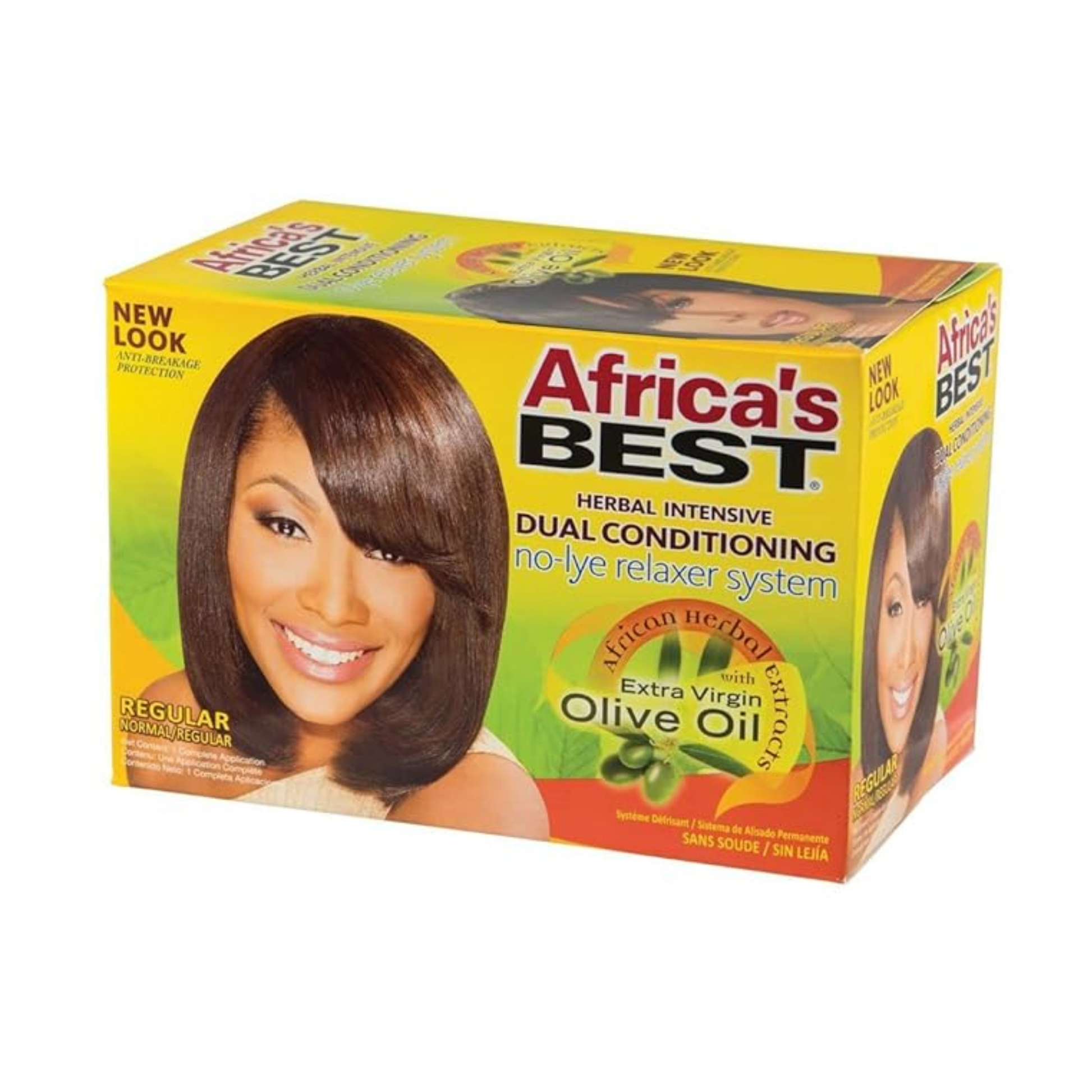 No-Lye Relaxer Dual Conditioning