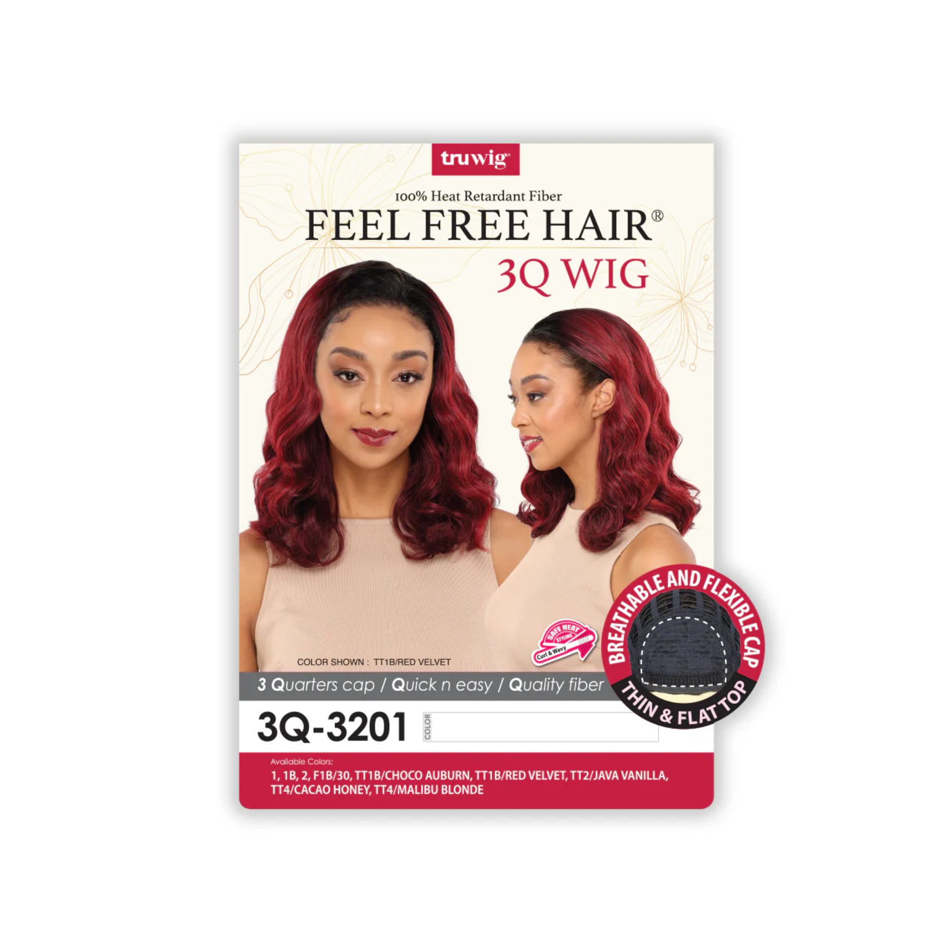 3Q Wig Feel Free Hair