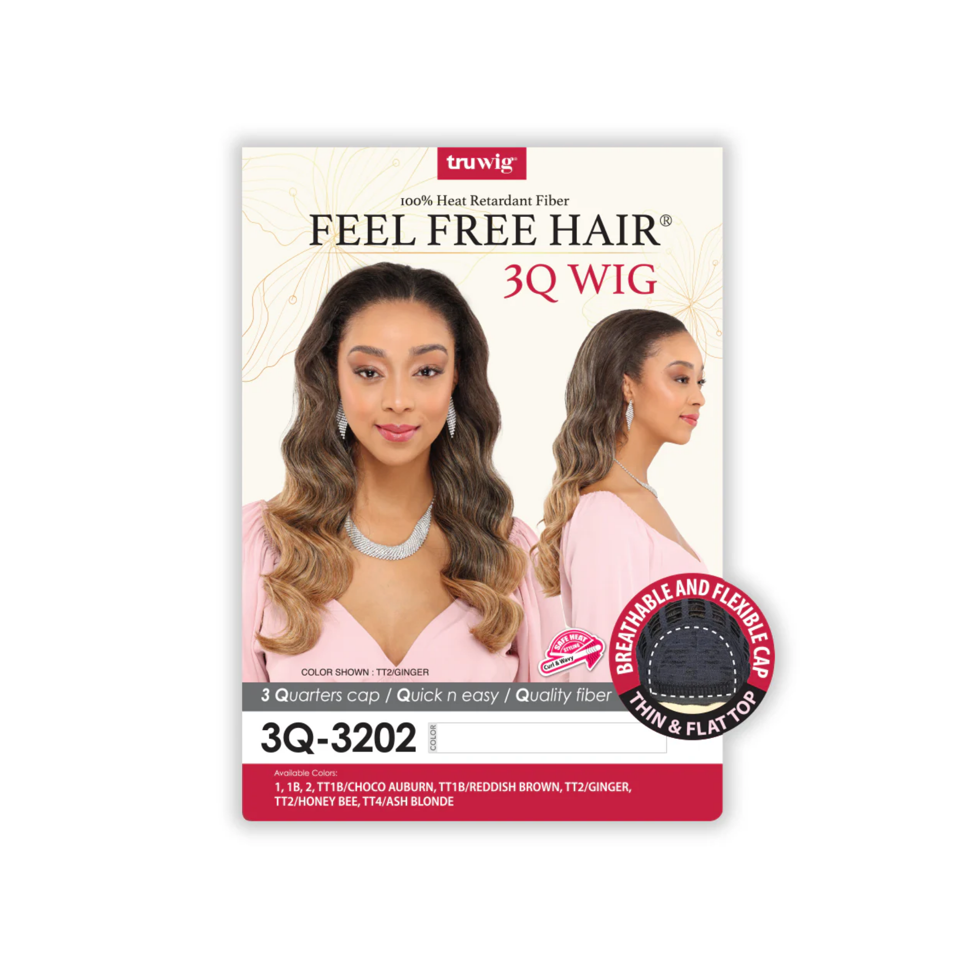 3Q Wig Feel Free Hair