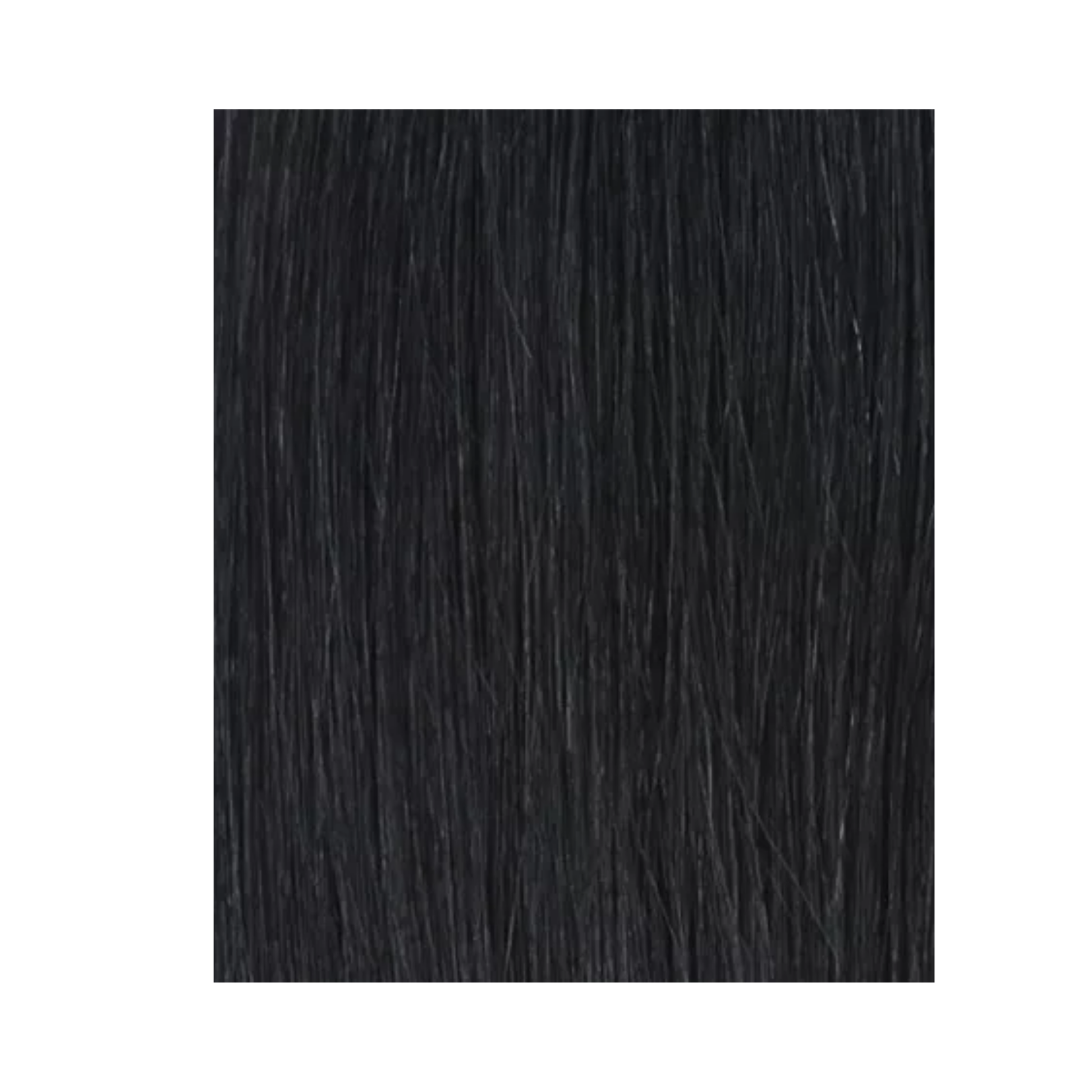 Twin deep synthetic crochet braid hair in color 1 with defined deep waves