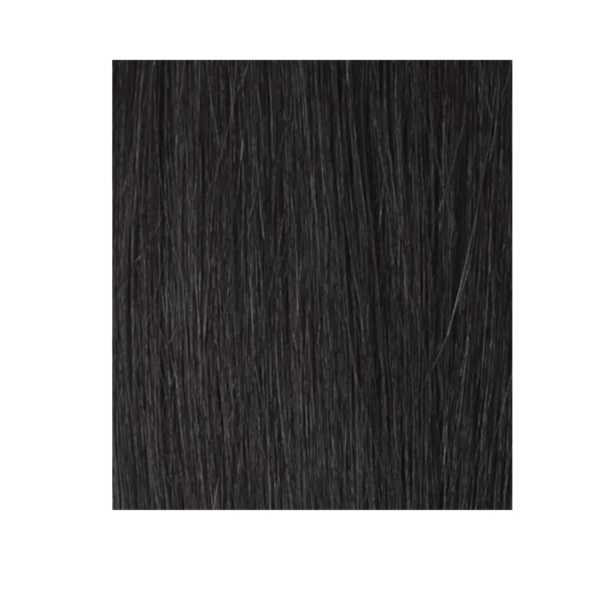 Twin deep synthetic crochet braid hair in color 1B with soft deep waves