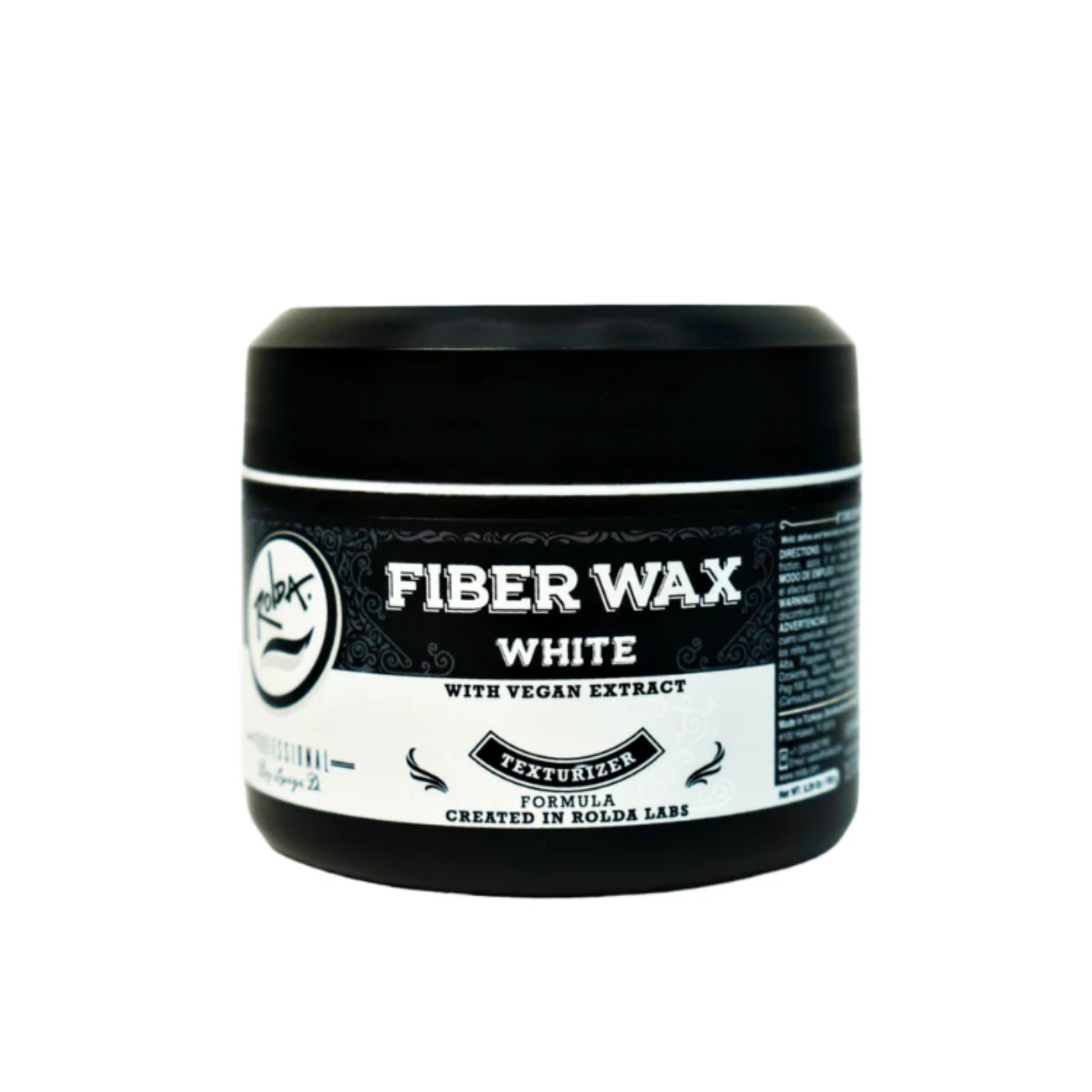 White fiber hair wax container 150g styling wax with matte finish for me