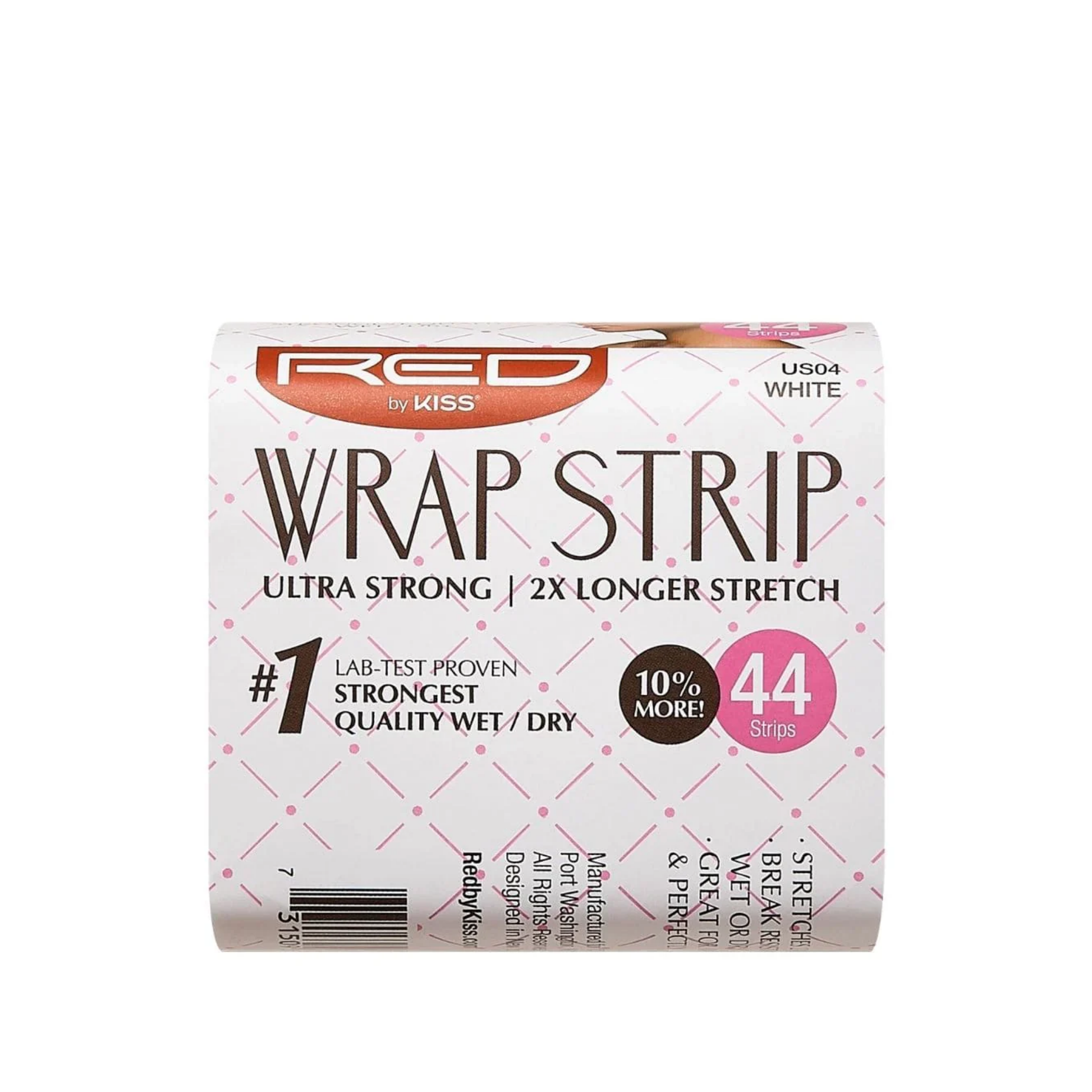 White wrap strips 3.5 inch – stretchable ultra strong hair wrapping paper for sleek hairstyles